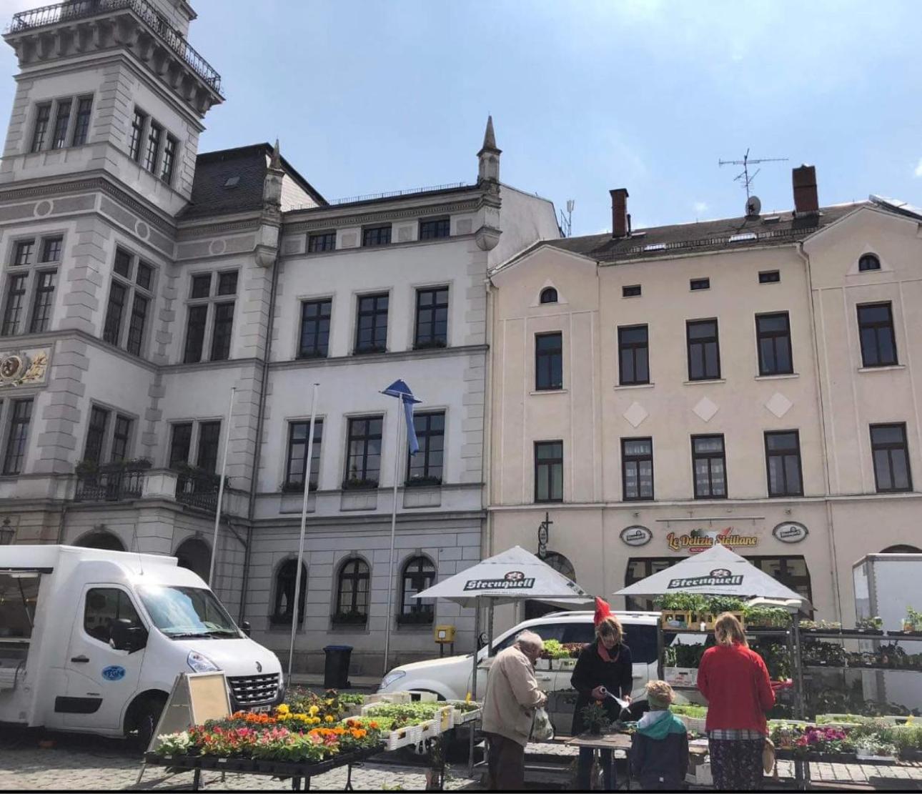 Zwillinge Ferienwohnung Am Markt Finkenburg Buitenkant foto